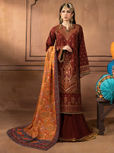 1514 - B | 3 PC - Unstitched Luxury By Binilyas
